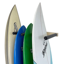 vertical surfboard storage rack for wall