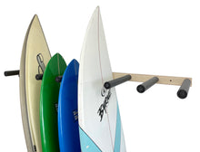 vertical surfboard storage rack for wall