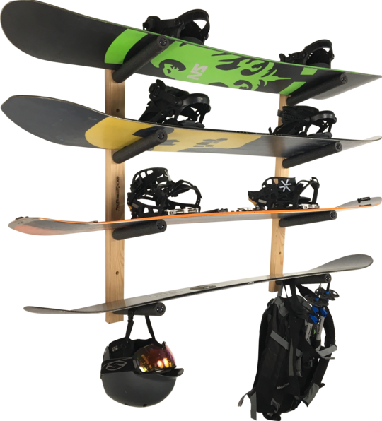 Organize Your Space With Snowboard Rack Storage