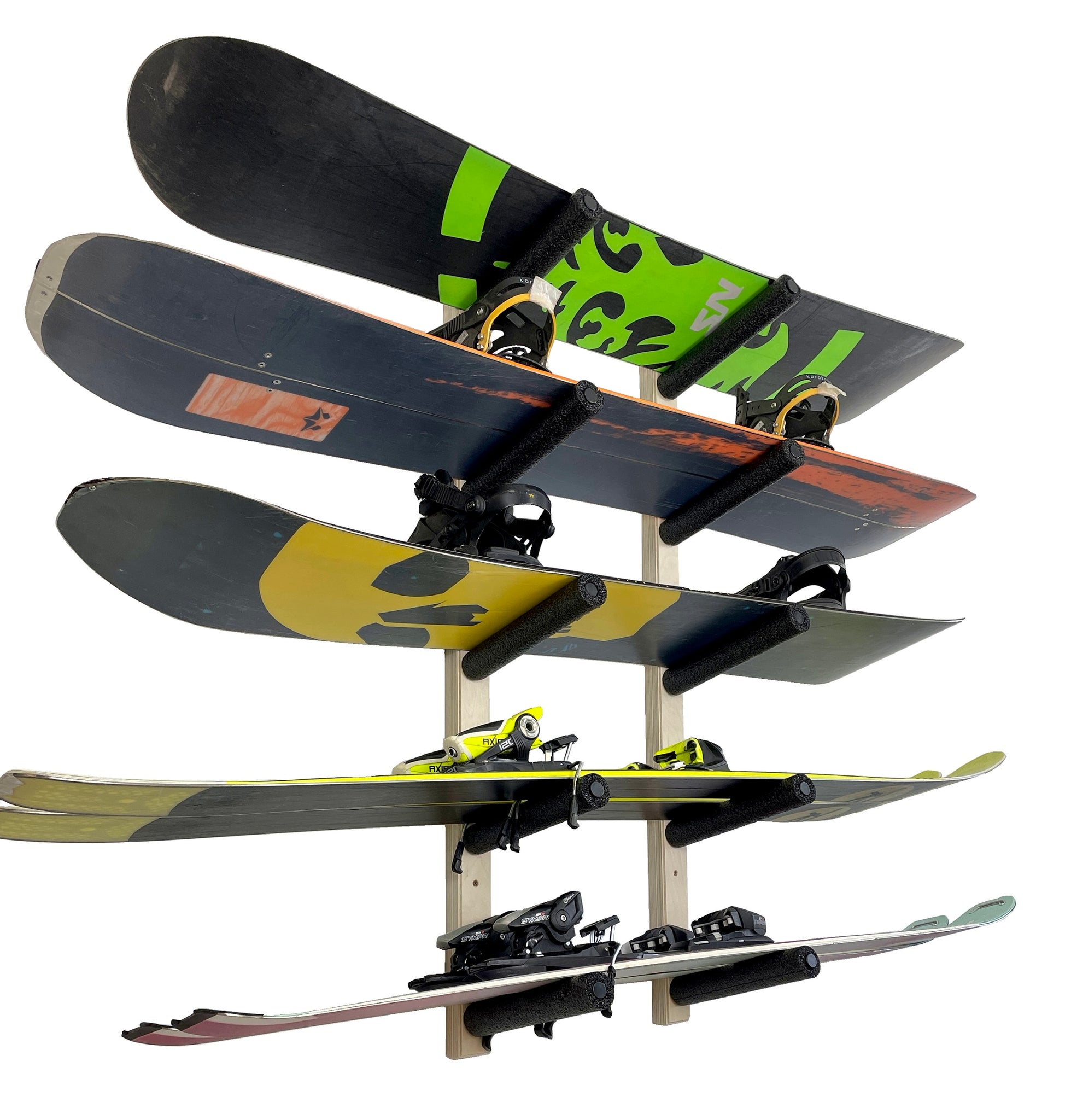 Armed Snowboard Wall Storage Rack Snowboard Holder Hanger For