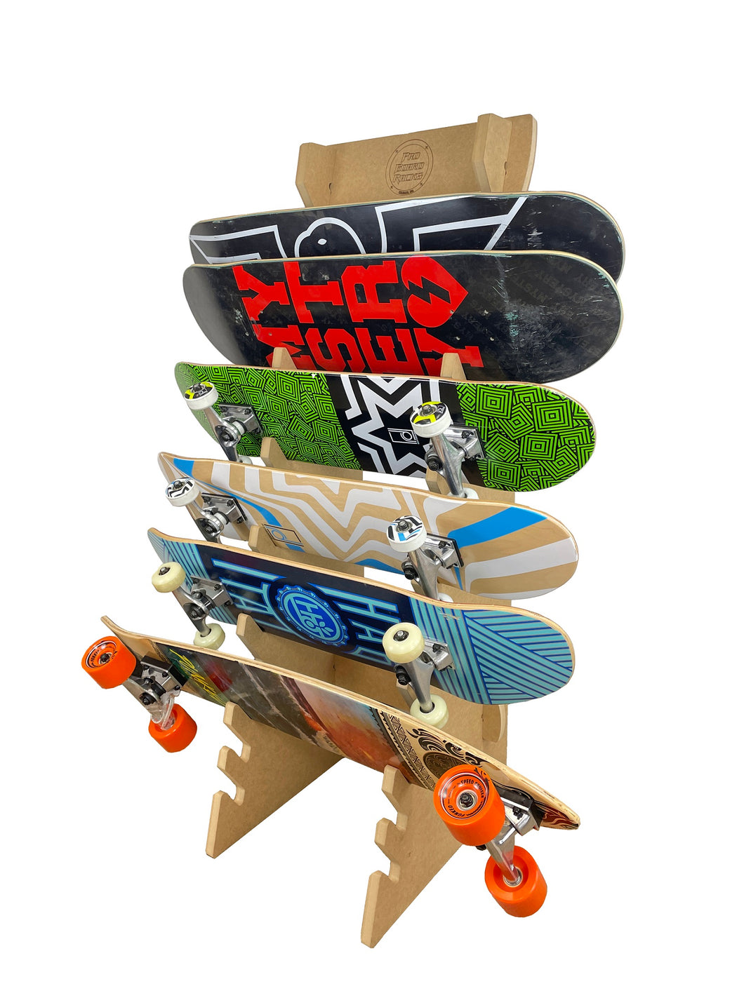 Deckhand Skateboard Floor Display Rack | Skateboard Holder Floor Stand ...