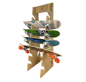 Skateboard Wall Storage And Racks For Organized Riders