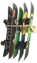THE PONDEROSA snowboard wall rack