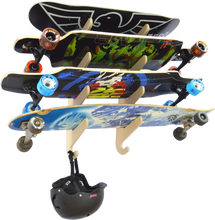 THE ANNEX skateboard wall rack