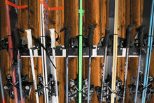 Wall Rack Holds Skis or Snowboard by Bindings, Yard Tools, Gear & Equipment - Made in the USA