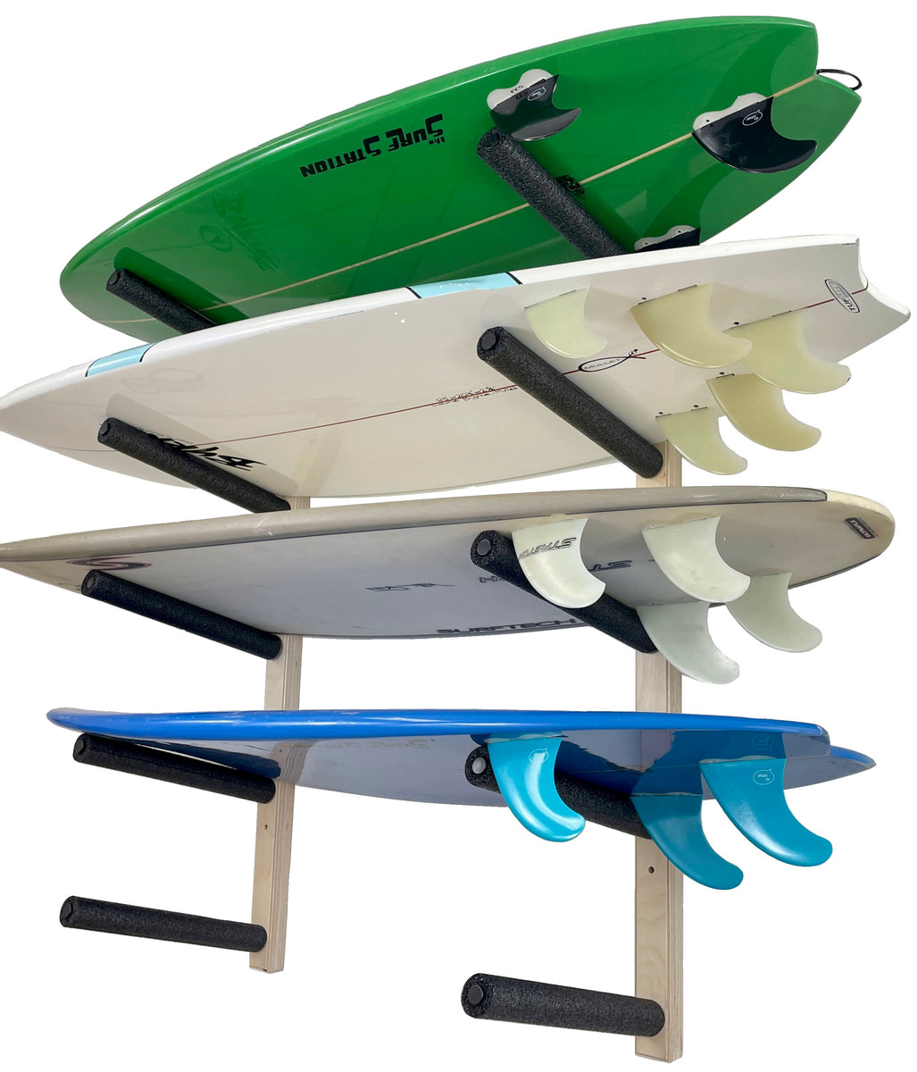 Armed Surfboard Wall Storage Rack | Wall Mount Surfboard Rack | Pro ...