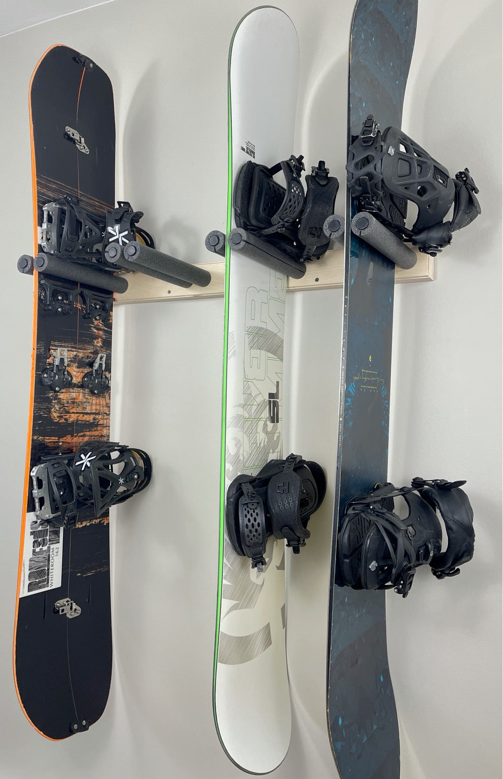 Vertical Snowboard Wall Storage Rack | Snowboard Mount Rack | Pro Board ...